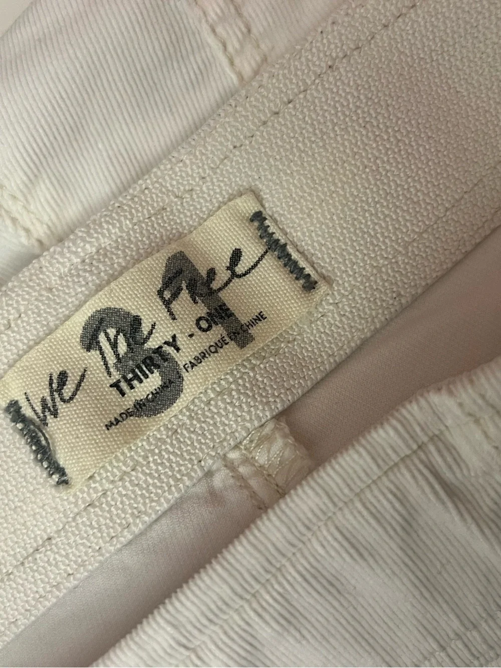Free People We The Free Corduroy Pull On Bootcut Flare Pants Size 31